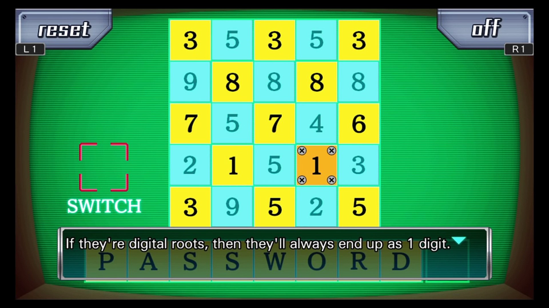 9 Hours 9 Persons 9 Doors 999 The Nonary Games Final Puzzle