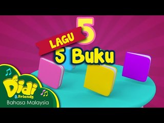 Lagu Kanak Kanak | 5 Buku | Didi & Friends