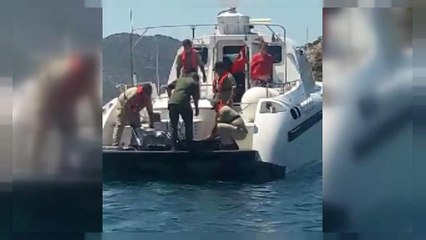 Marmaris'te gezi teknesi battı