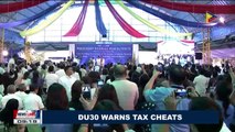 President Duterte warns tax cheats