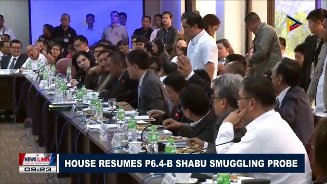 House resumes P6.4-B Shabu smuggling probe
