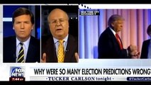Must Watch.Tucker Carlson Brutally Destroy Neo Con Karl Rove Over Missing The Trump Victor