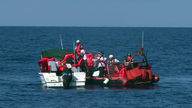 Seventeen 'dehydrated, exhausted' migrants rescued near Libya