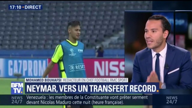 Neymar au PSG: Attendu demain à Paris. La tendance est à une présentation samedi avant PSG-Amiens au Parc des Princes