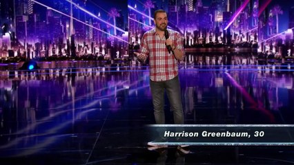 Harrison Greenbaum_ Comic Hilariously Details A Surprising World Record - America's Got Talent 2017