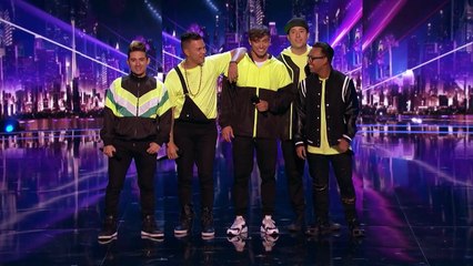 5 Alive Back Again With Amazing Old School Performance - AGT 2017