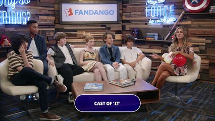 The Cast of IT - LIVE! _ Fandango @ Comic-Con LIVE