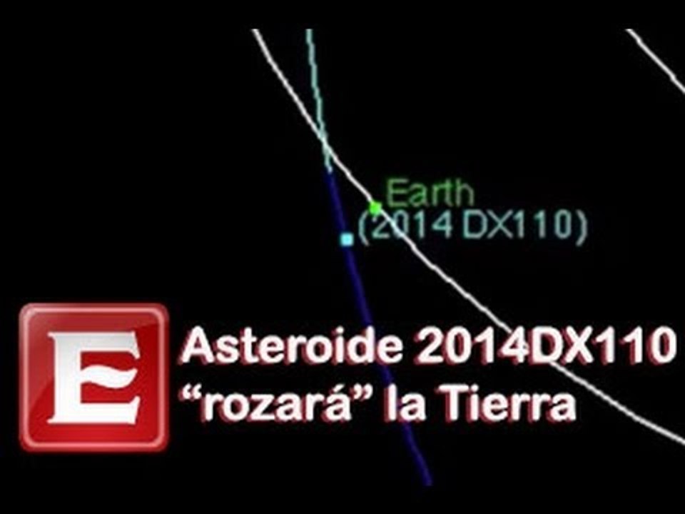 Asteroide 2014 DX110 pasará cerca de la Tierra