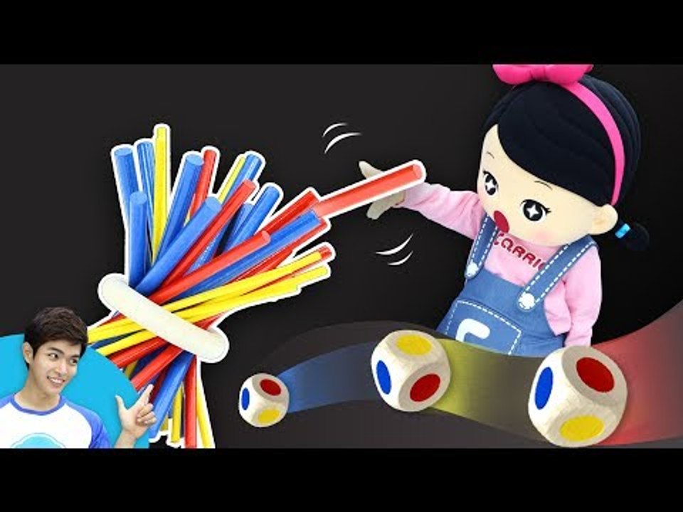 쓰러지면 안 돼! 캐빈과 꼬마캐리의 아슬아슬 균형잡기 게임 [Zitternix] l...
