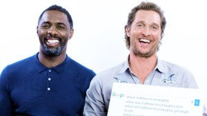 Matthew McConaughey & Idris Elba Answer the Web's Most Searched Questions