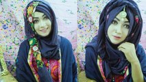 Easy 2 Hijab Style for Holud _ Mehendi _ Bridal shower _ Pari ZaaD ❤
