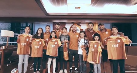 Galatasaraylı Futbolcularla Suriyeli Çocukların Buluşması Beğeni Topladı