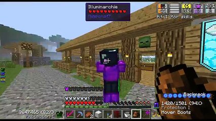 MINECRAFT MODDED SURVIVAL -  I BROKE TWILIGHT FOREST - EP.8 W/ILLUMINARCHIE