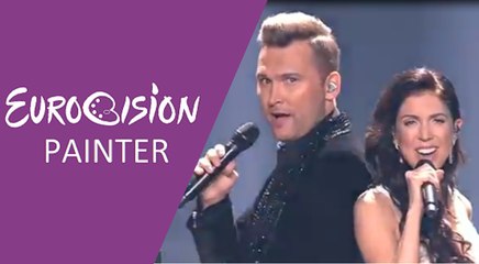 Koit Toome & Laura - Verona (Estonia) 2017 Second Semi-Final - Eurovision Painter