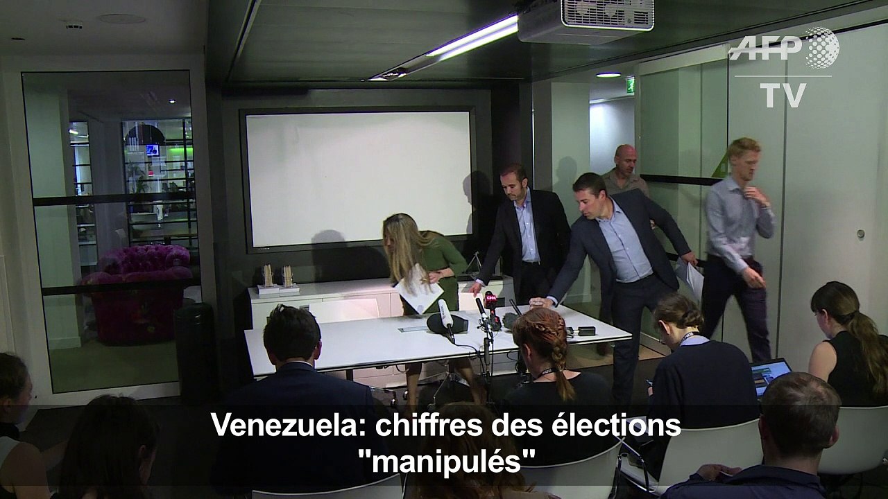 Venezuela: chiffres de l'élection "manipulés"