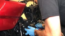 Harley-Davidson Engine Cover Swap from Chrome to Wrinkle Black
