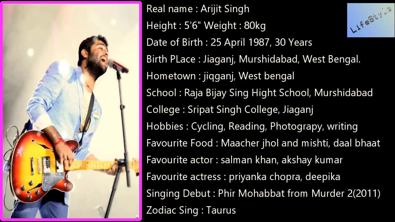 Arijit Singh biography