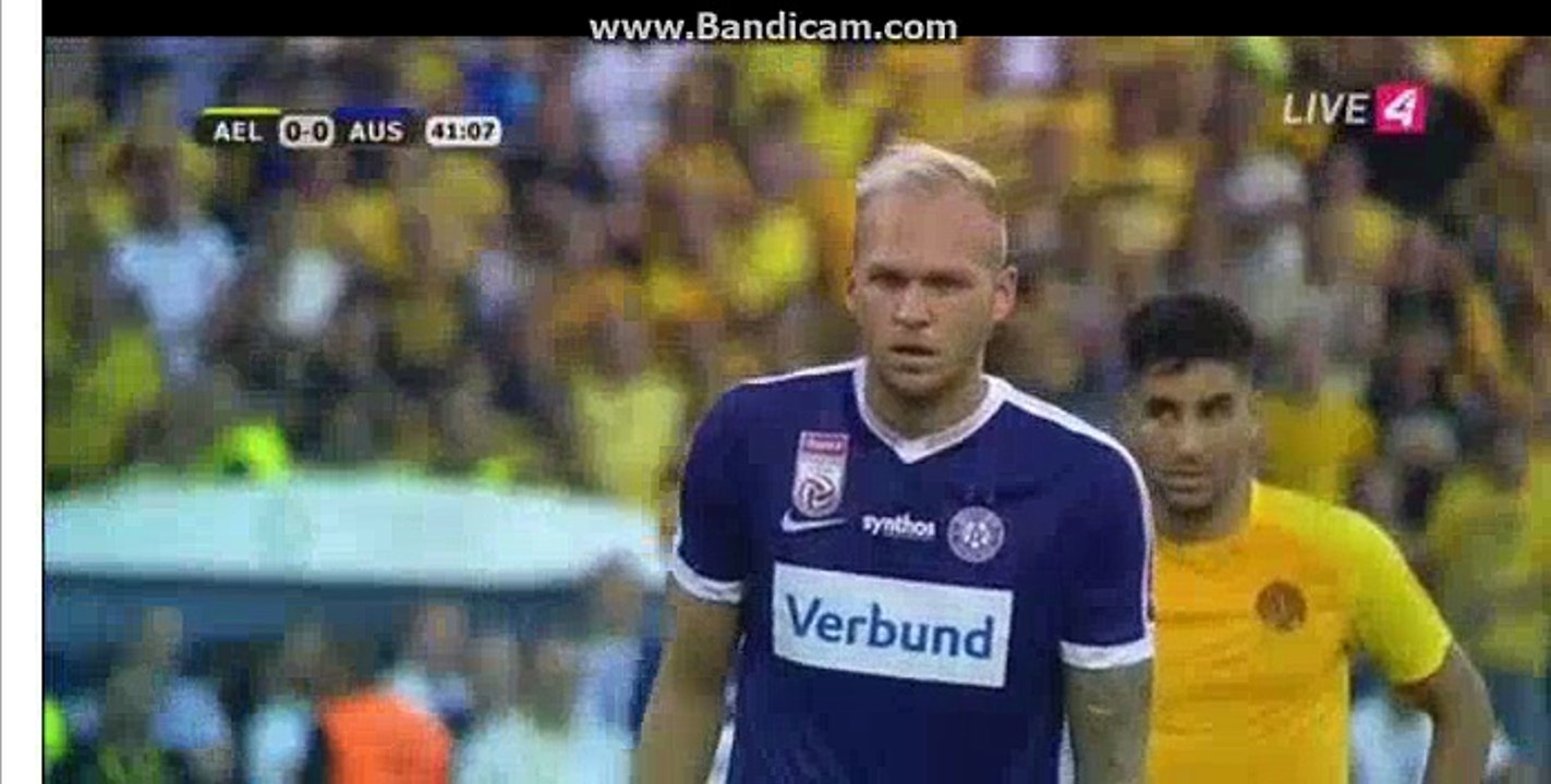 Raphael Holzhauser Penalty Goal HD AEL Limassol 0-1 Austria Wien 02.08.2017 HD