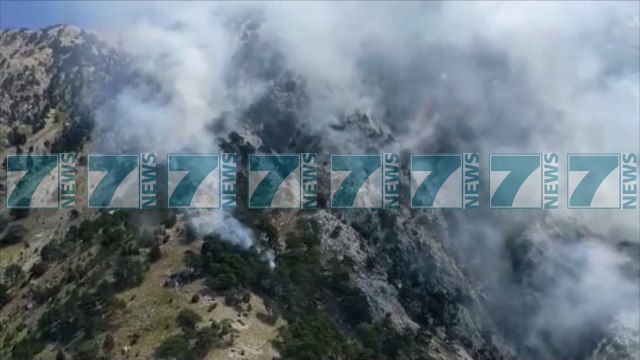 ZJARRET “RRETHOJNE” TIRANEN, FLAKET SHKRUMBOJNE DISA HEKTARE PYJE - News, Lajme - Kanali 13