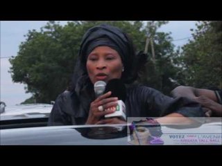 Arrivée de la caravane de la coalition Osez l'avenir en Casamance