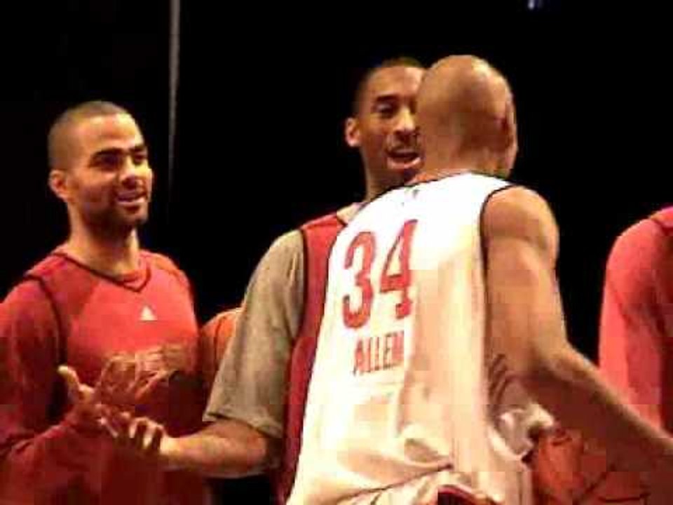 Kobe Bryant and Shaquille Oneal