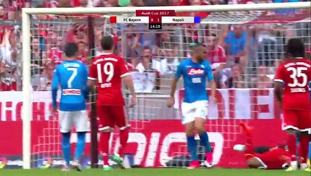 Napoli vs Bayern Munchen 2-0 All Goals & Highlights Audi Cup 02.08.2017