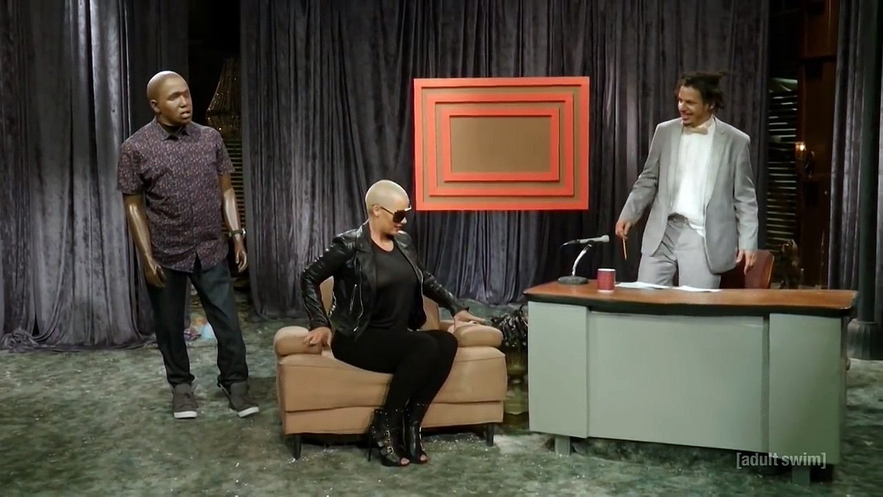 The Eric Andre Show Amber Rose Interview (S04E07)