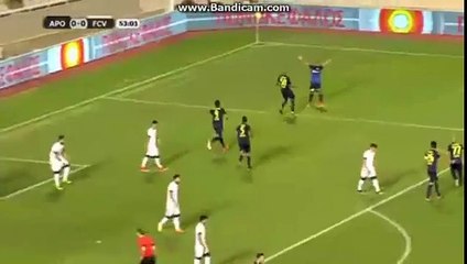 Carlao Goal - Apoel Nicosia vs FC Viitorul Constanta 1-0  02.08.2017 (HD)