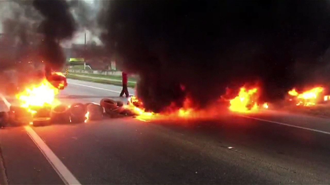 Barricadas em São Paulo