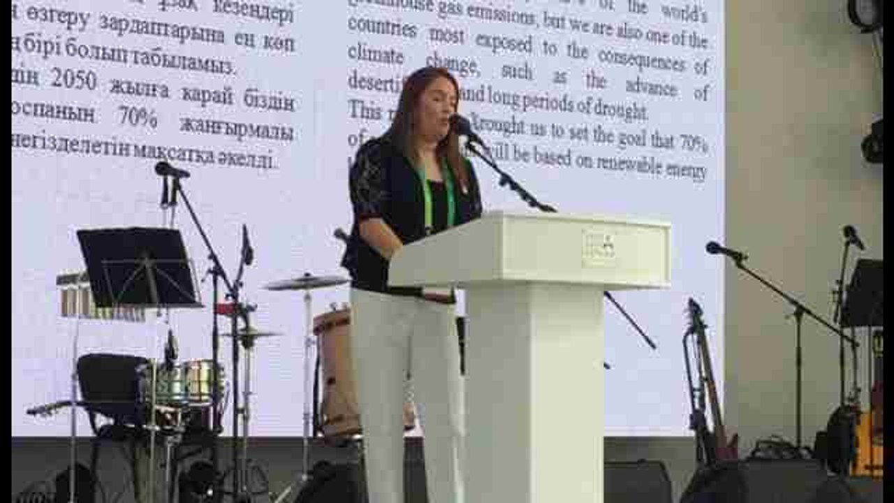 Chile says at Expo Astana that 70 pct of its energy will be renewable in 2050