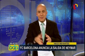Neymar confirmó su salida del Barcelona y firmará por el PSG