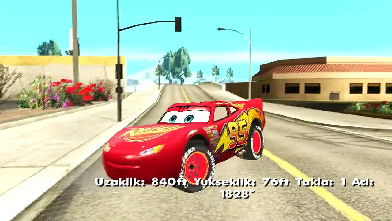 Şimşek McQueen ve Örümcek Adam Çok Popüler Arab...