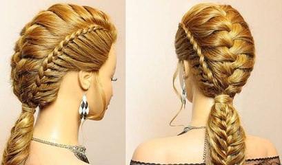Easy Hairstyle Tutorial Combo Braids