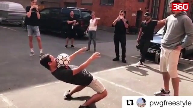 Ibra rralle here impresionohet nga kundershtaret e tij, shikoni si mbetet pa fjale (360video)