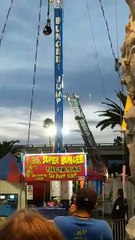 Man Hangs From Bungee Ride at California Fair