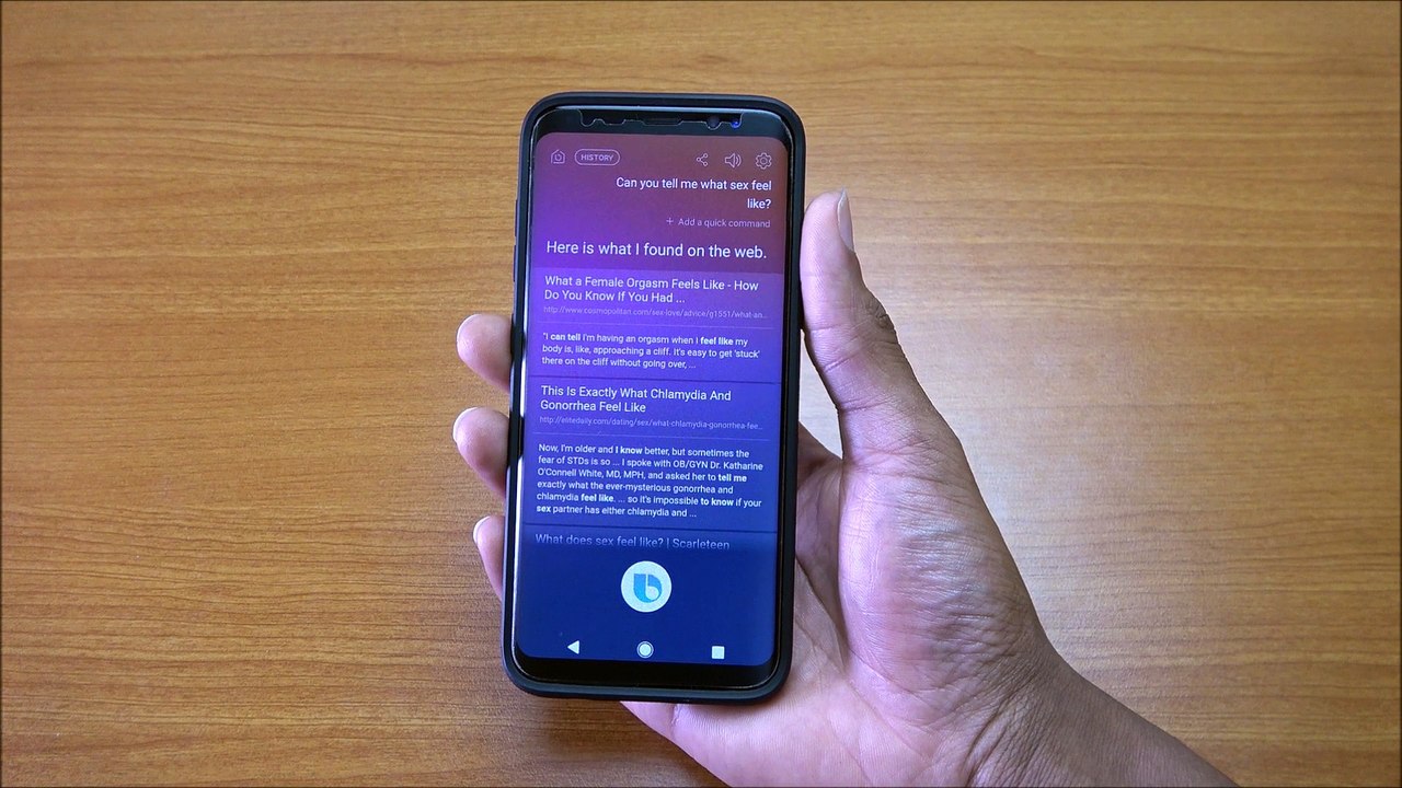 Never Ask Bixby Those Questions
