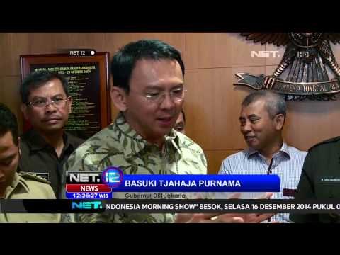 Ahok menemui Menteri Pekerjaan umum membahas persiapan musim hujan - NET12