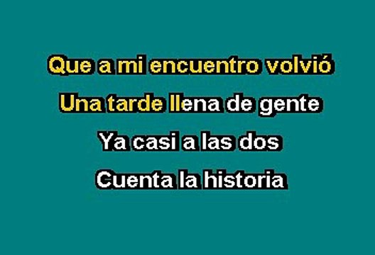 Ricardo Montaner - Ojos Negros (Karaoke)