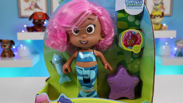 Bubble Guppies Splash and Surprise Molly Doll with Color Changing Hair in Bath Tub Surprise Toys!-oBZkgvDxUsQ