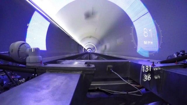 Elon Musk’s New Hyperloop Pod Races Through First Test