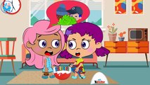 BUBBLE GUPPIES The Real Surprise Egg Bomb! Nursery Rhymes Cartoon For Kids ,Cartoons animated anime Tv series movies 2018