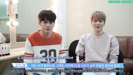 [ THAISUB ] เบื้องหลังการถ่ายทำโฆษณาอินนิสฟรีของ WANNAONE