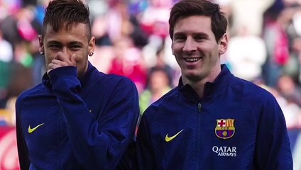 La vidéo d'adieu de Messi à Neymar