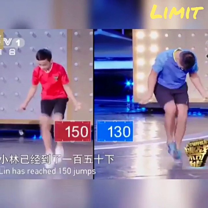 The boy who can jump rope faster than anyone in the world