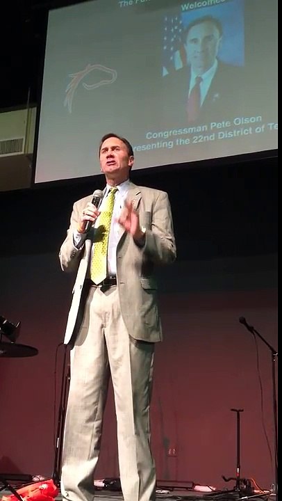 CONGRESSMAN PETE OLSON ABOUT AIRBAG RECALL