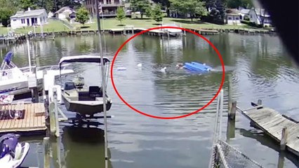 Unsafe Paddle Boat Capsizes On Passengers