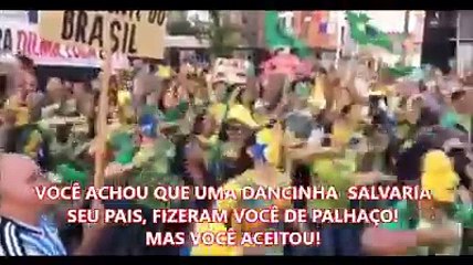 video de  politicos com  medo de uma intervenção militar no Brasil.