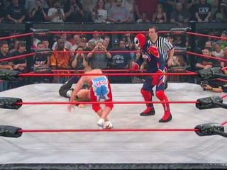 TNA: Suicide and Amazing Red Win