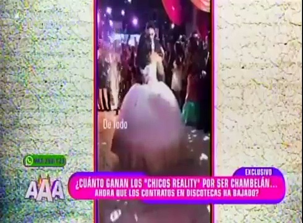 Revelan cuánto cobran los chicos de reality para ser chambelanes