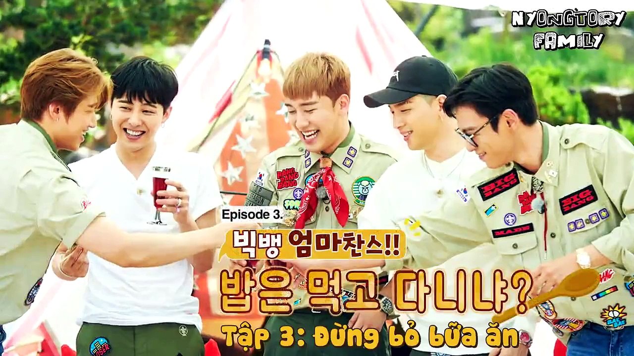 [VIETSUB] RUN, BIGBANG SCOUT! - EP 3. Nhớ chuẩn... - NyongTory Family